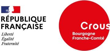 Logo - Crous BFC - Bourgogne- Franche-Comté